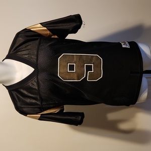 Drew Brees #9 nfl football black L jersey